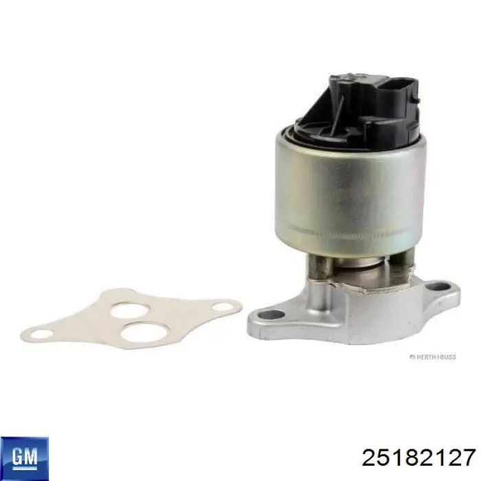 25182127 Opel Клапан рециркуляції відпрацьованих газів EGR