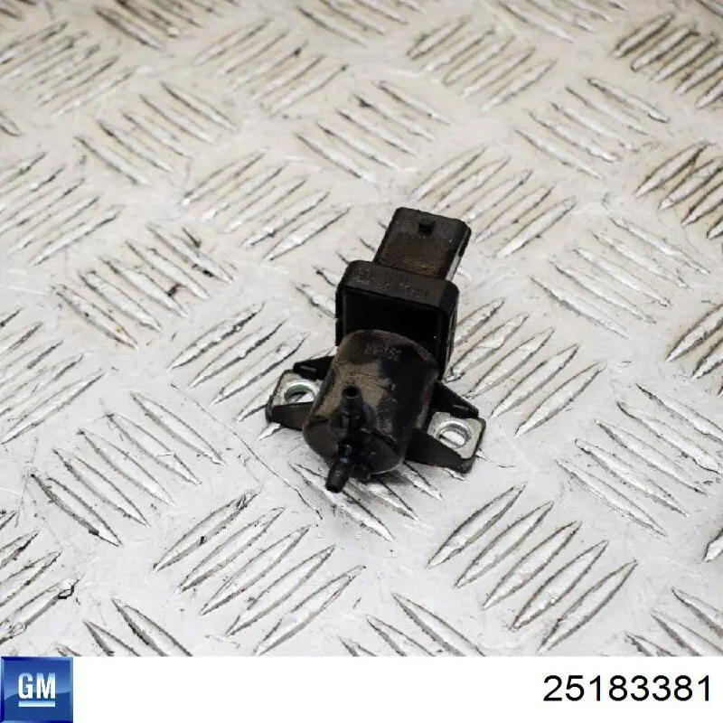 Клапан перетворювач тиску наддуву (соленоїд) General Motors 25183381 ціна, від 24.89 USD