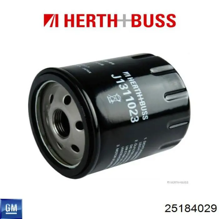 Масляний фільтр двигуна General Motors 25184029 ціна, від 4.32 USD