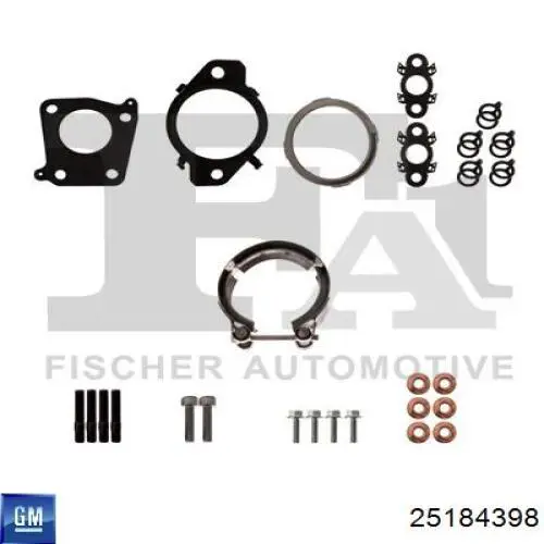 25184398 General Motors Турбонаддув