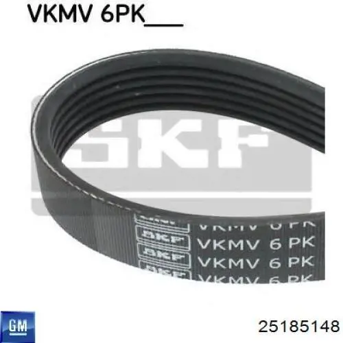 Клиновий ремінь General Motors 25185148 ціна, від 16.18 USD