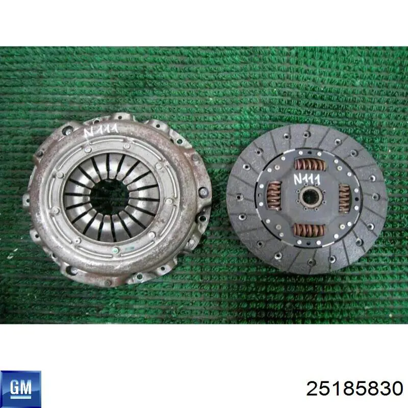 Комплект зчеплення (3 частини) General Motors 25185830 ціна, від 84.75 USD