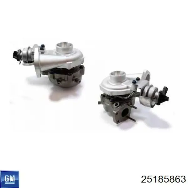 Купити 25185863 General Motors Турбіна