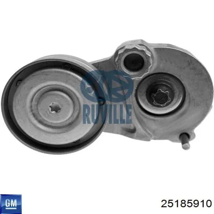 25185910 General Motors Ролик натяжителя ременя агрегатів