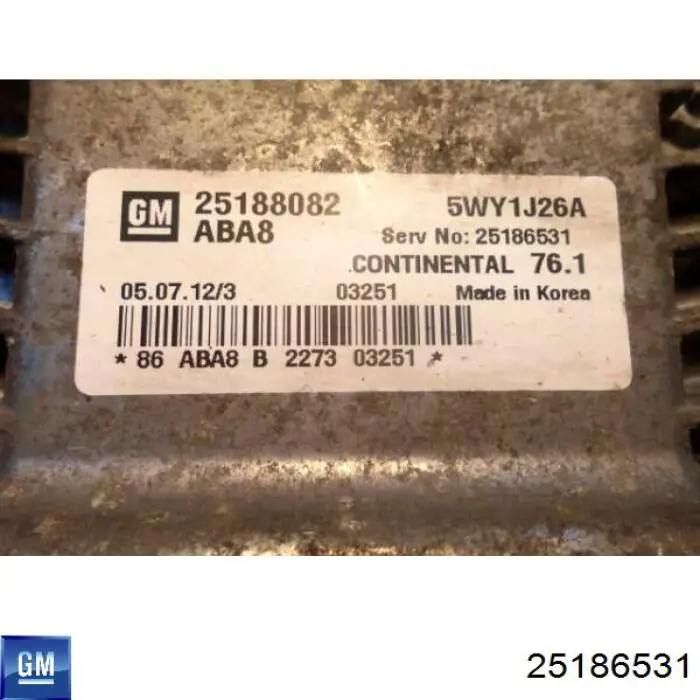 25186531 General Motors 