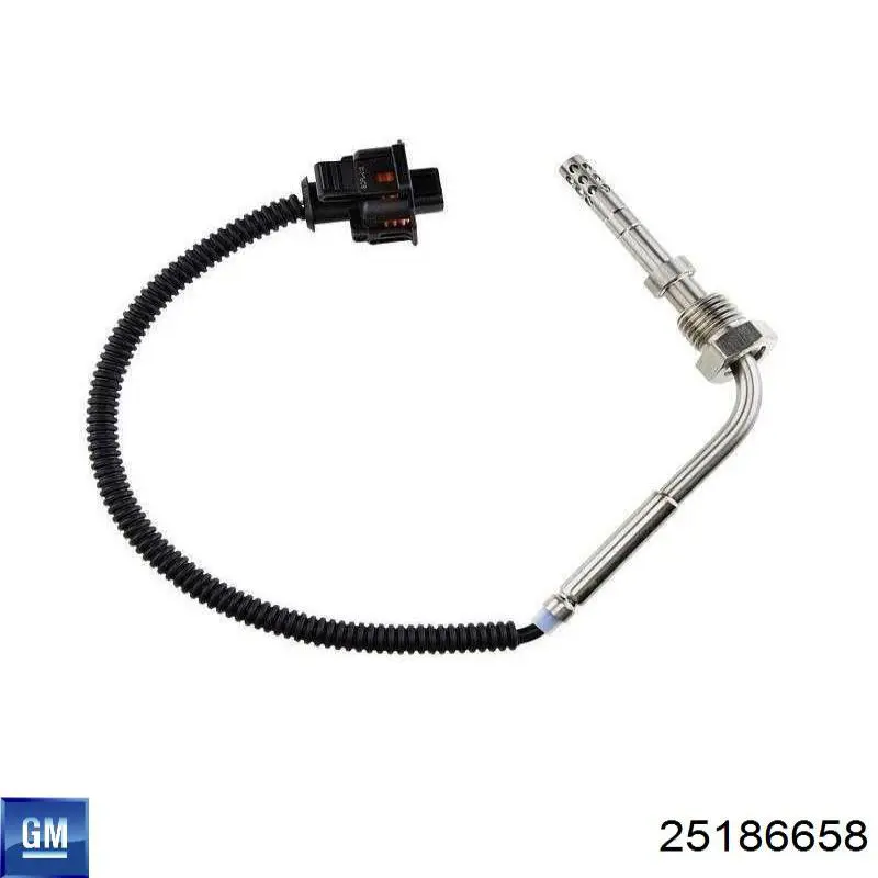 Купити 4818226 Opel Датчик температури відпрацьованих газів (ВГ), після фільтра сажі