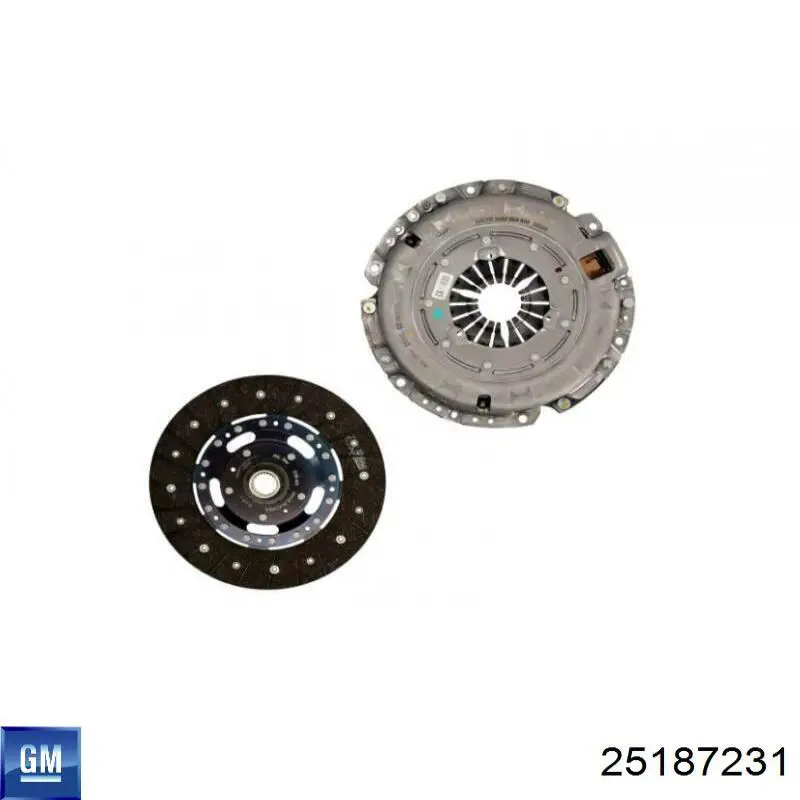 Зчеплення 25187231 General Motors