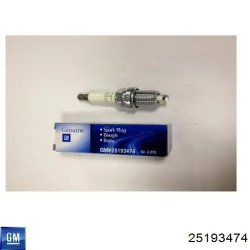 Свічки автомобільні General Motors 25193474 ціна, від 3.45 USD