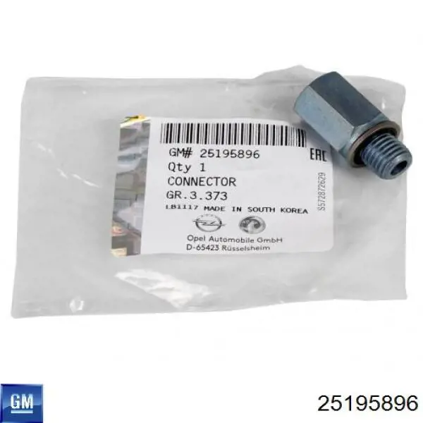 Штуцер шланга охолодження турбіни General Motors 860163 ціна, від 19.66 USD