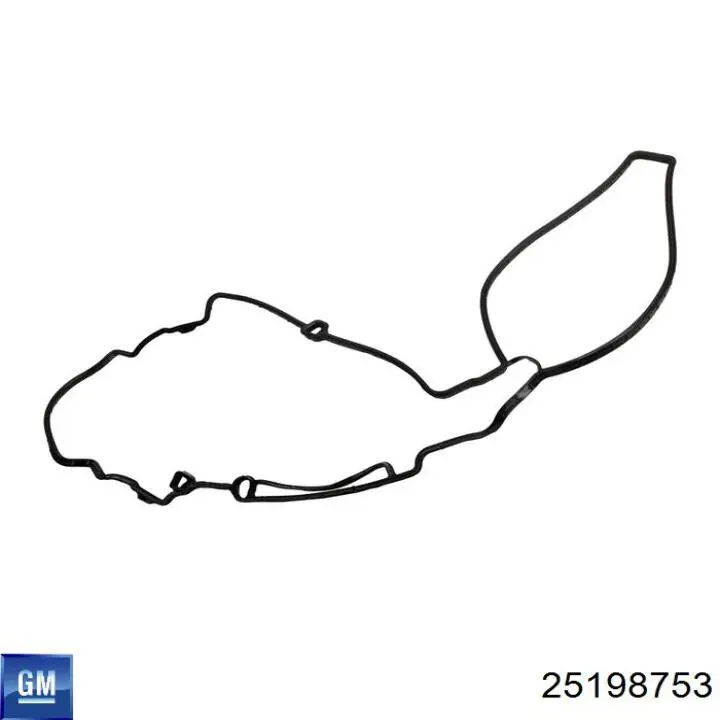 25198753 General Motors Прокладка кришки клапанної 