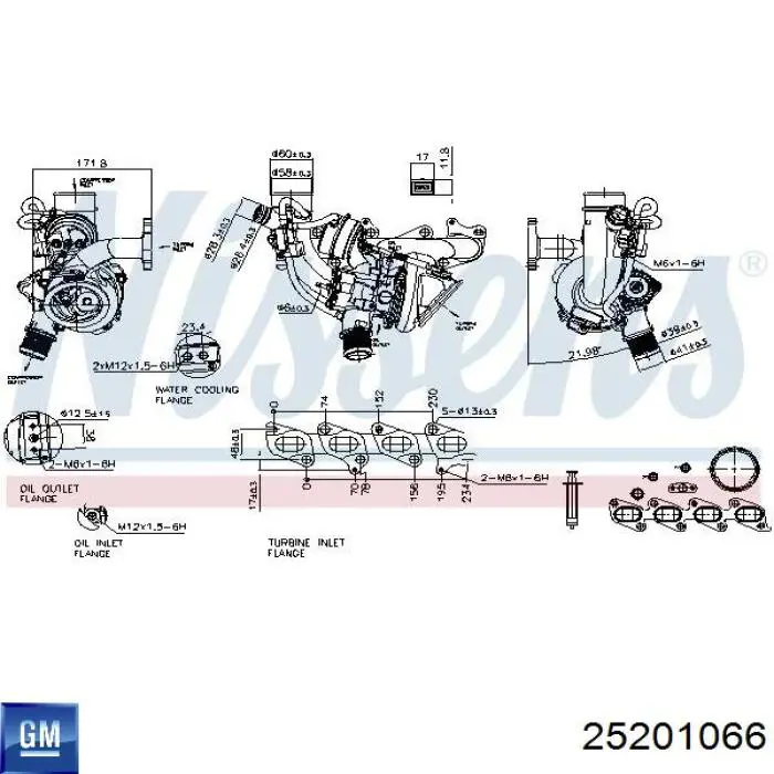 Турбіна MSG Rebuilding 7815040014 ціна, від 293.42 USD