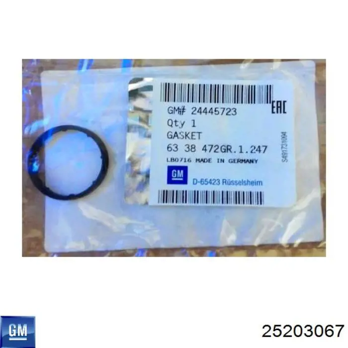 Прокладка піддону АКПП 25203067 General Motors