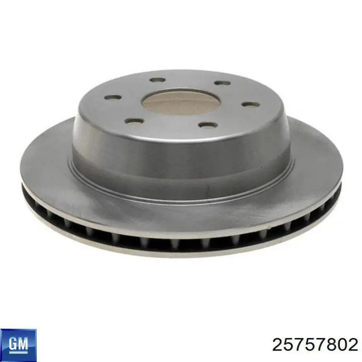 Купити 25757802 General Motors Диск заднього гальма