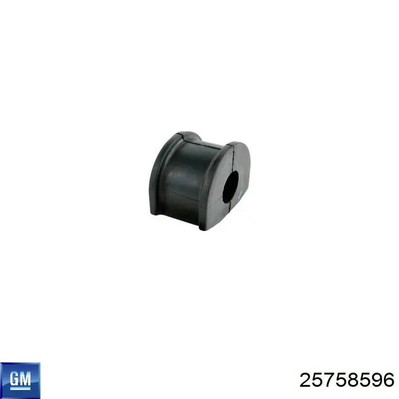 Втулка стабілізатора заднього General Motors 25758596 ціна, від 6.15 USD