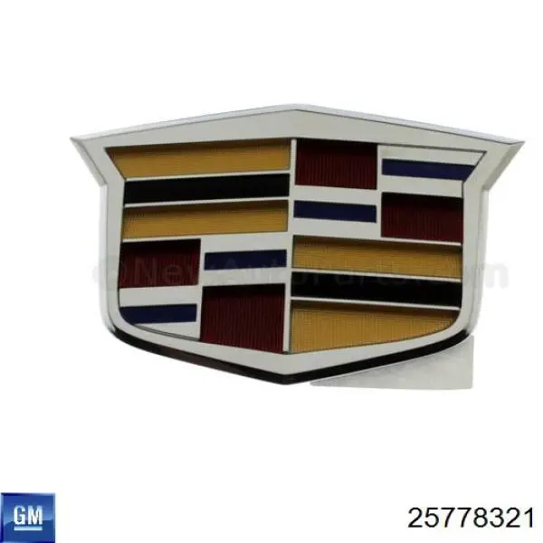 25778321 General Motors Решітка радіатора