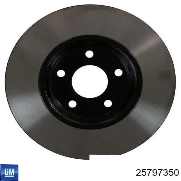 25797350 General Motors Гальмо дискове переднє