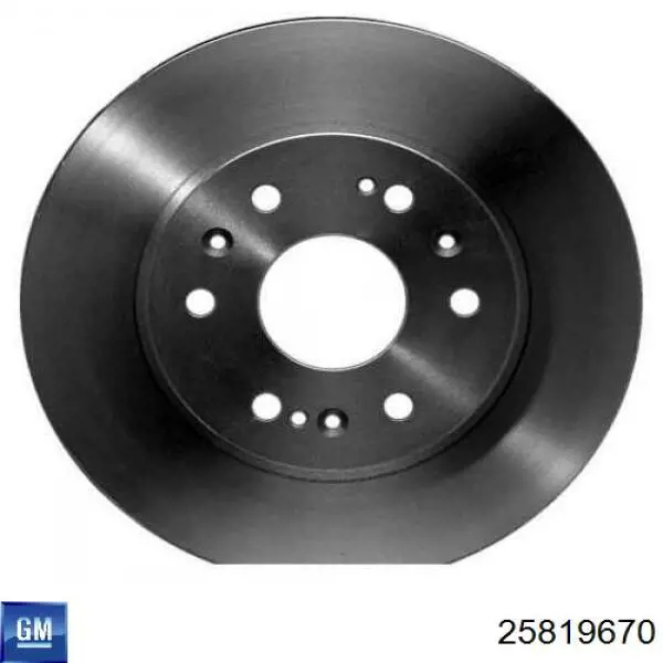 25819670 General Motors Гальмо дискове переднє