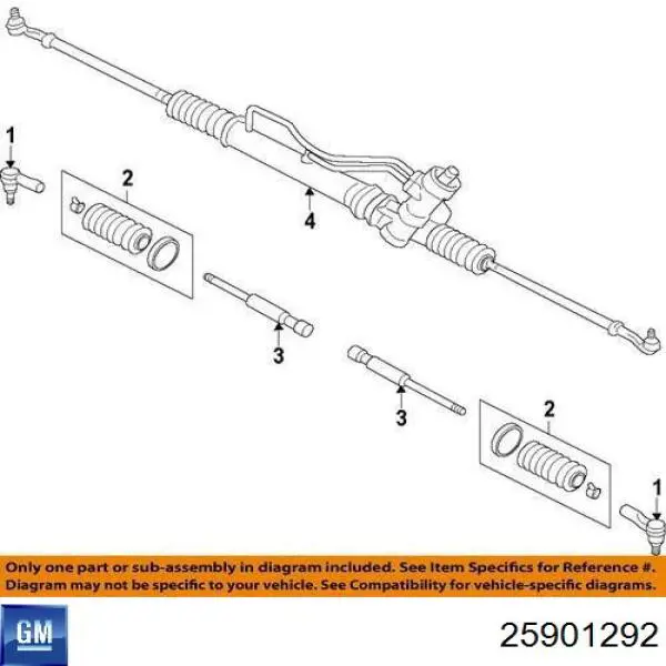 Тяга рульова поперечна Delphi TA3310 ціна, від 11.22 USD