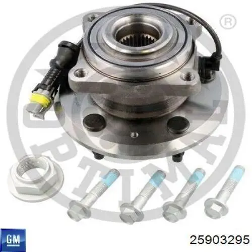 Купити 25903295 General Motors Підшипник ступиці колеса