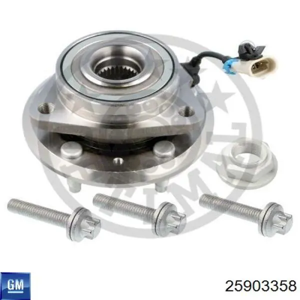 Передня маточина 25903358 General Motors
