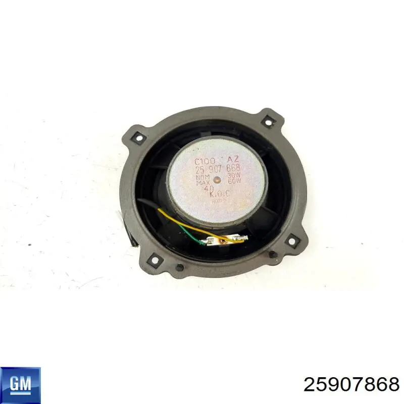 Динамік передньої двері General Motors 25907868 ціна, від 25.31 USD