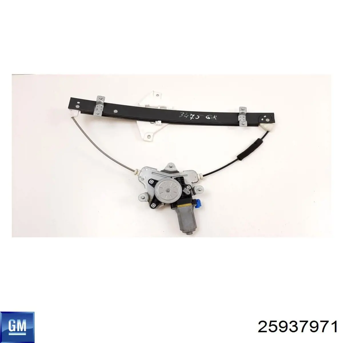 Купити 96627081 General Motors Двигун стеклопод'емника двері задньої, лівої