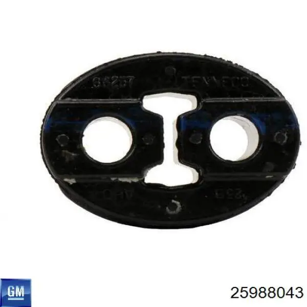 Купити 25988043 General Motors Труба приймальна (штани) глушника, передня