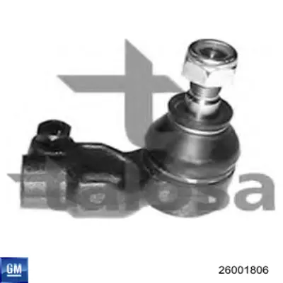 26001806 General Motors Зовнішній наконечник рульової тяги