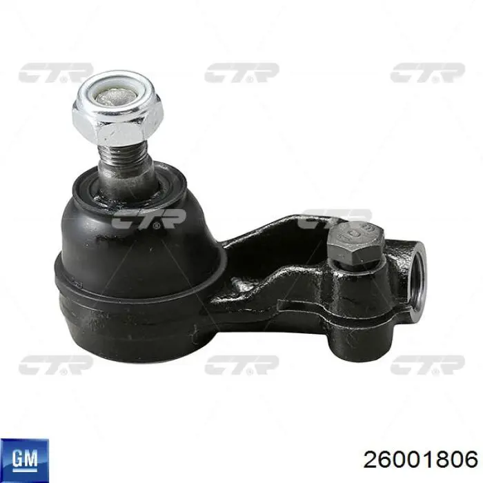 Накінечник рульової тяги, зовнішній General Motors 26001806