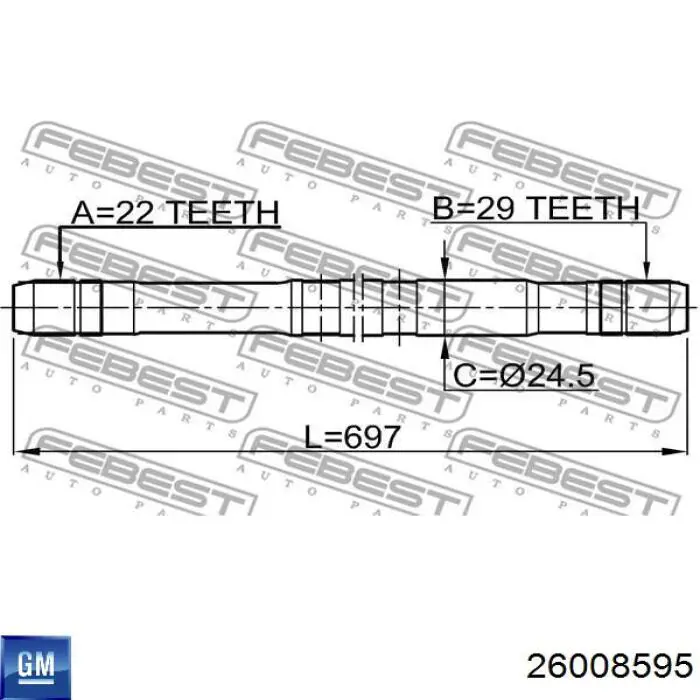  26008595 General Motors