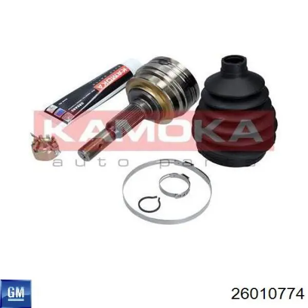 ШРУС зовнішній передній 26010774 General Motors