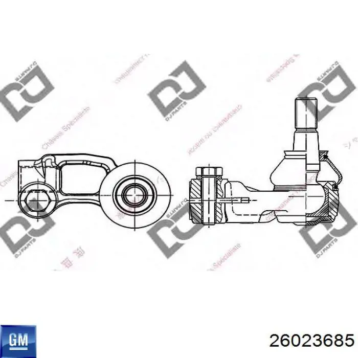 Купити 26023685 General Motors Рульова рейка