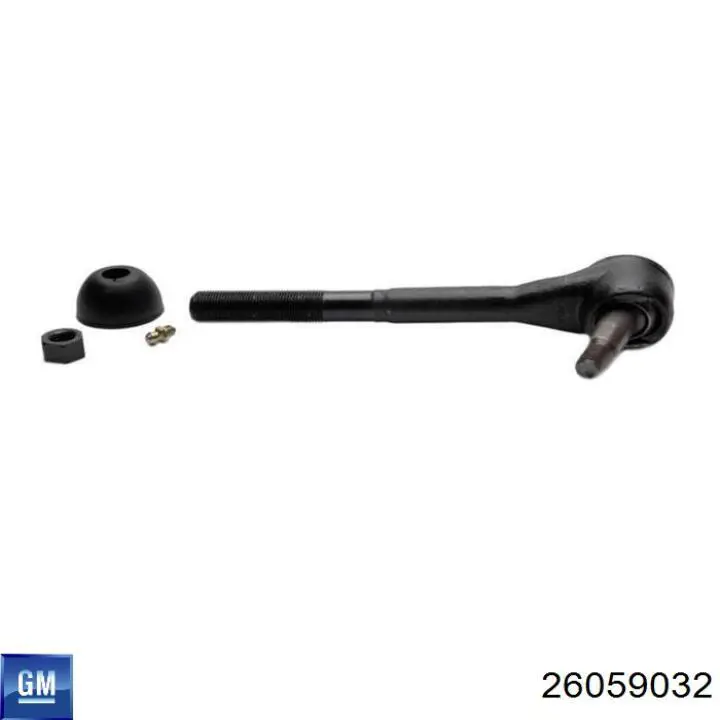 Накінечник рульової тяги, внутрішній 26059032 General Motors