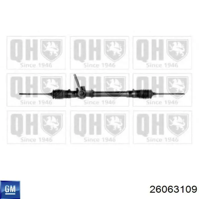 26063109 General Motors Рейковий рульовий механізм