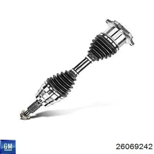 Піввісь (привід) передня 26069242 General Motors