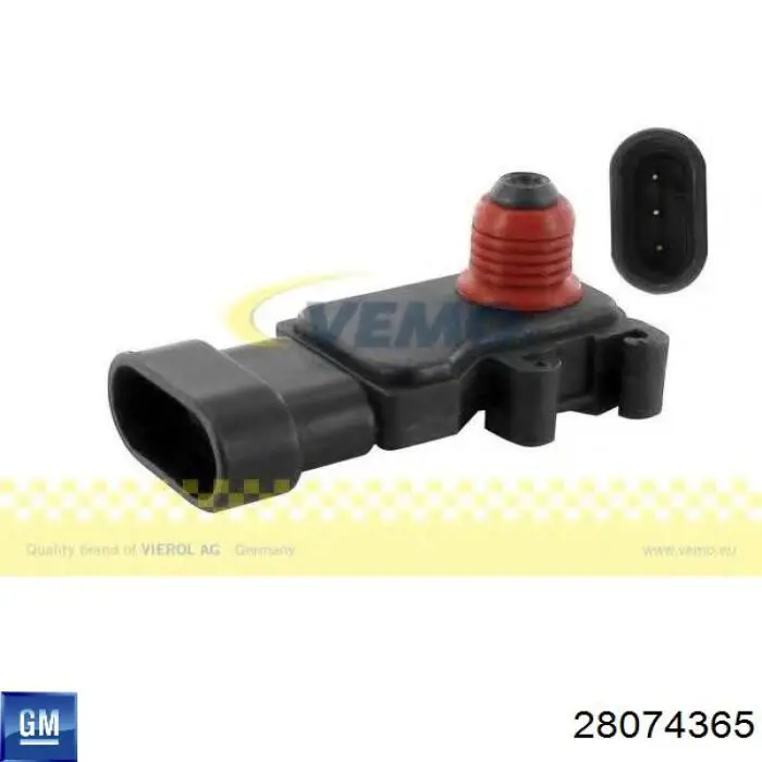 Купити 28074365 General Motors Датчик абсолютного тиску