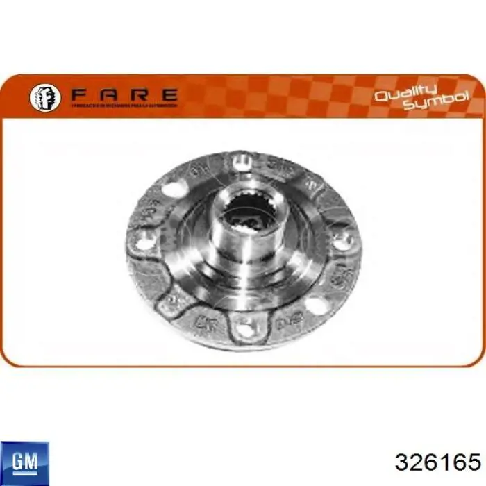 Передня маточина 326165 General Motors