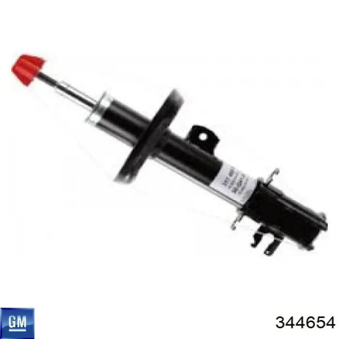 344654 General Motors Ліва передня стійка