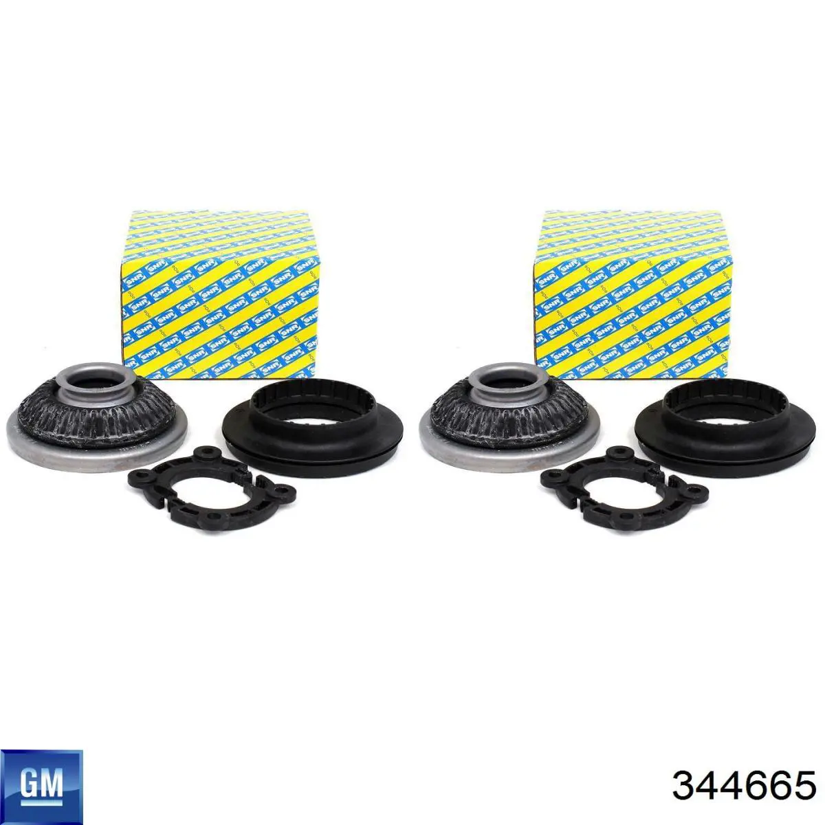 Купити 344665 General Motors Підшипник опорний амортизатора, переднього