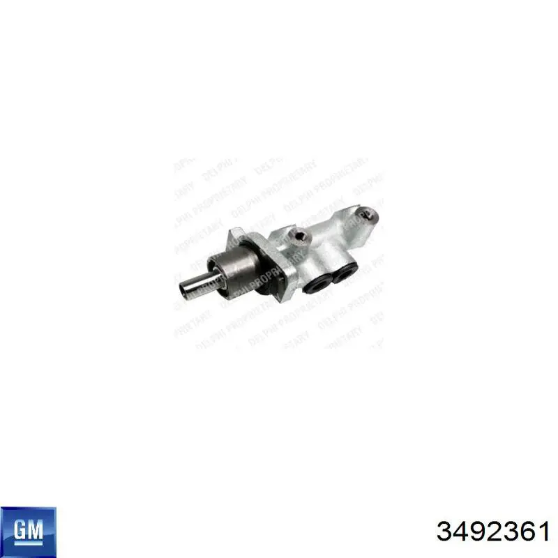 Купити 3492361 General Motors Головний гальмівний циліндр