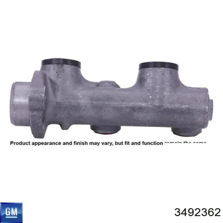 Циліндр головний гальма (Гідротормоз) General Motors 3492362 ціна, від 40.30 USD