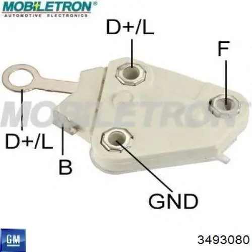  Реле генератора Opel Frontera 