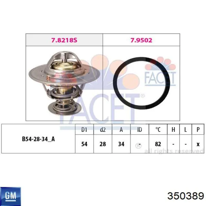 0350389 Opel 
