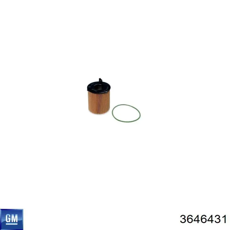 Фільтр масляний General Motors 3646431