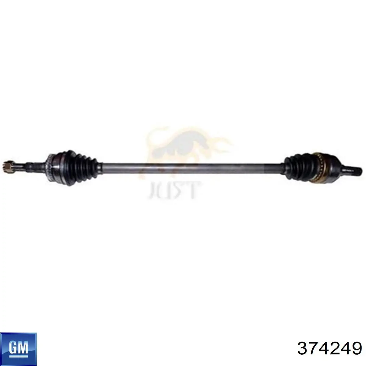 Піввісь передня, права General Motors 374249 ціна, від 101.44 USD