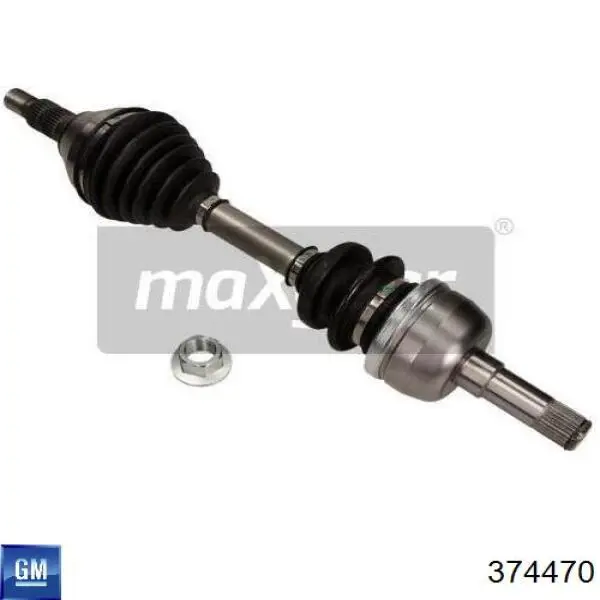 Вісь передня General Motors 374470 ціна, від 80.48 USD