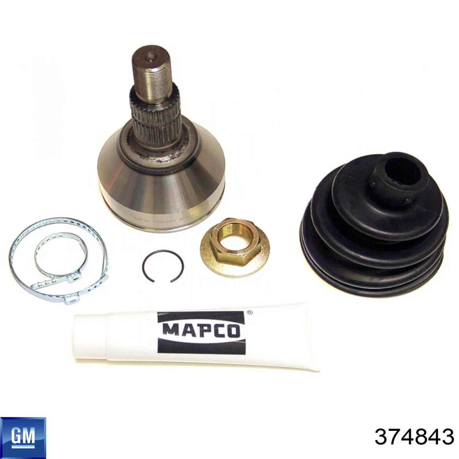Граната колісна General Motors 374843 ціна, від 36.28 USD