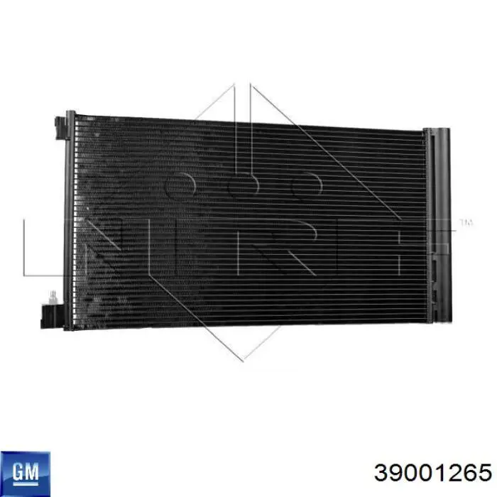 39001265 General Motors радіатор кондиціонера