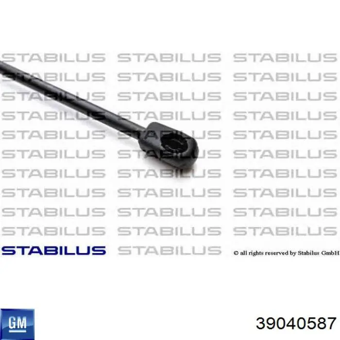 Амортизатор двері задньої General Motors 39040587 ціна, від 11.54 USD