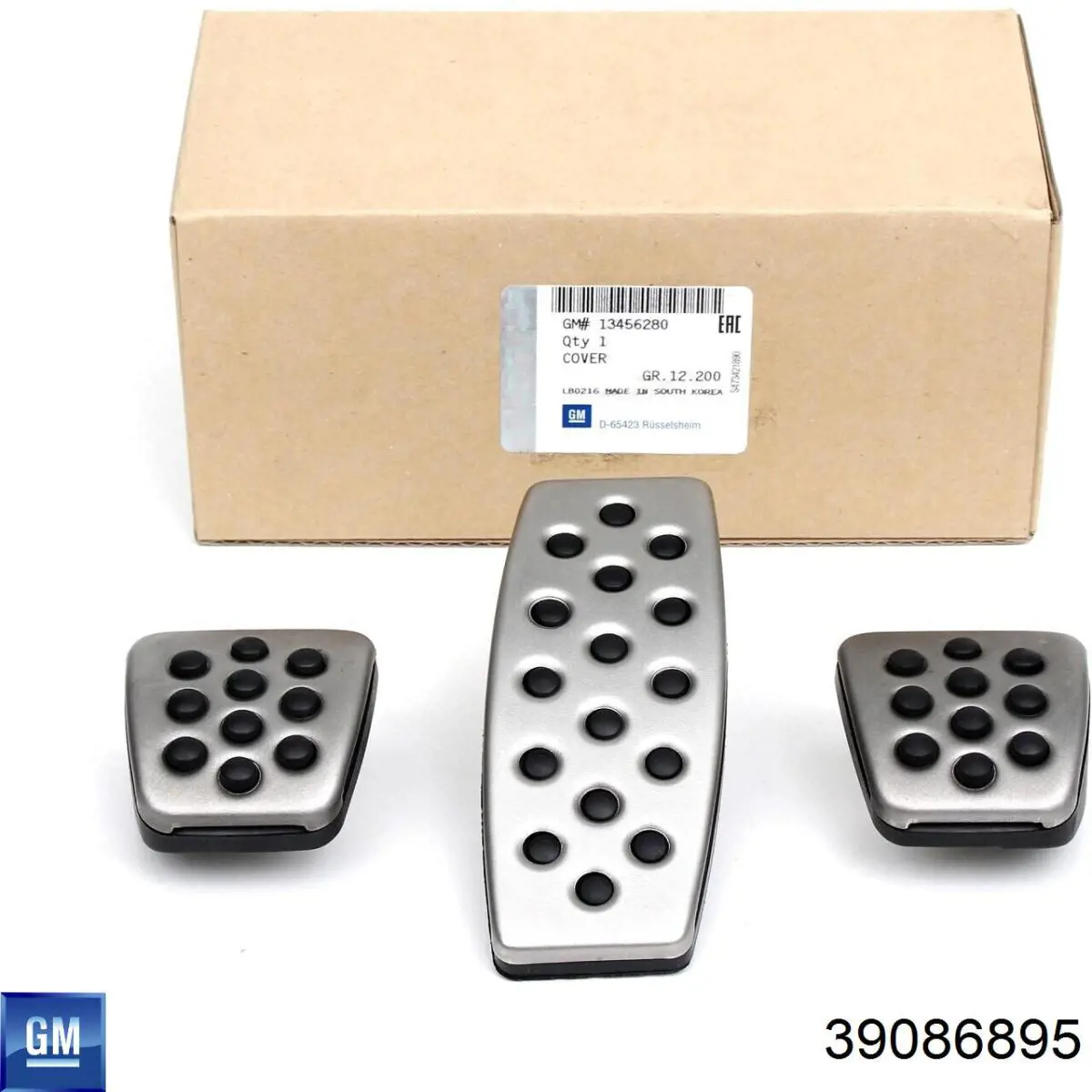 39086895 General Motors Направляюча переднього бампера, ліва